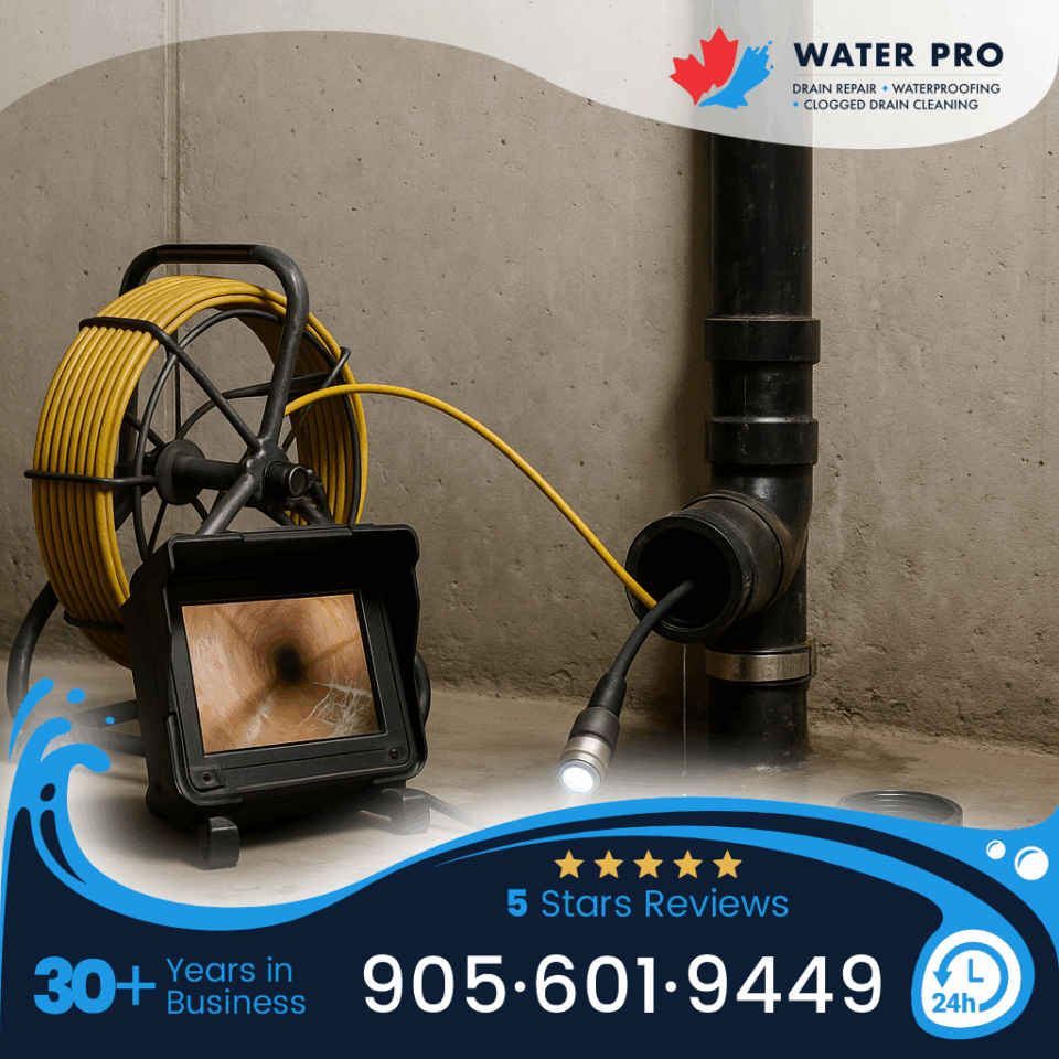 📹 Spot Hidden Drain Issues With CCTV Inspections - Water Pro Master Corp