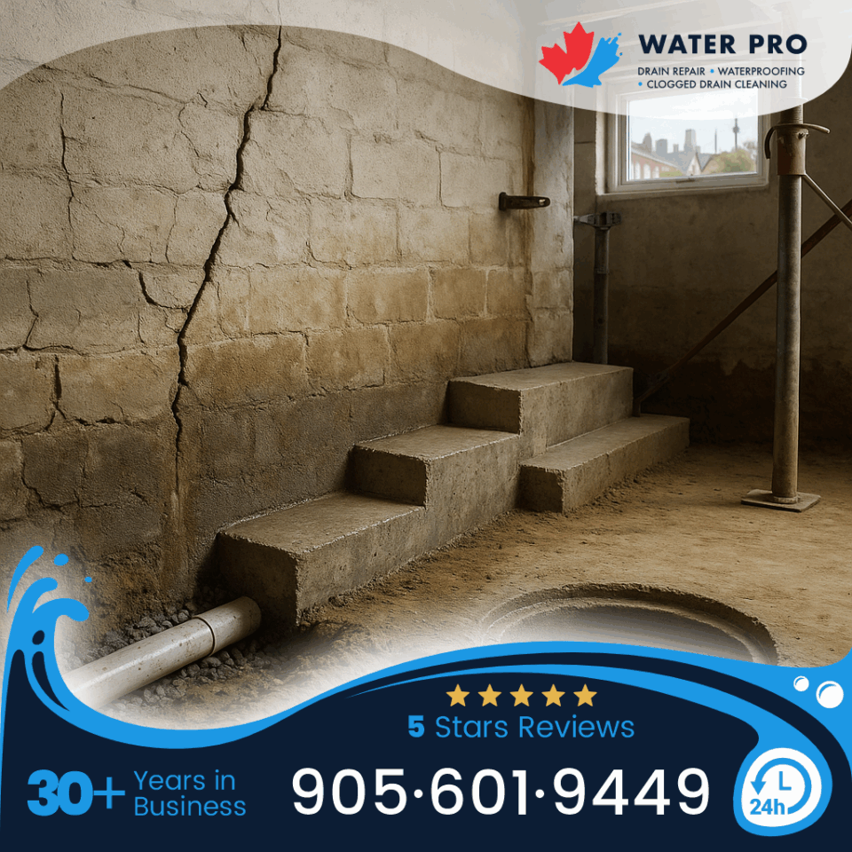 Underpinning And Basement Lowering For Toronto Homes - Water Pro Master ...