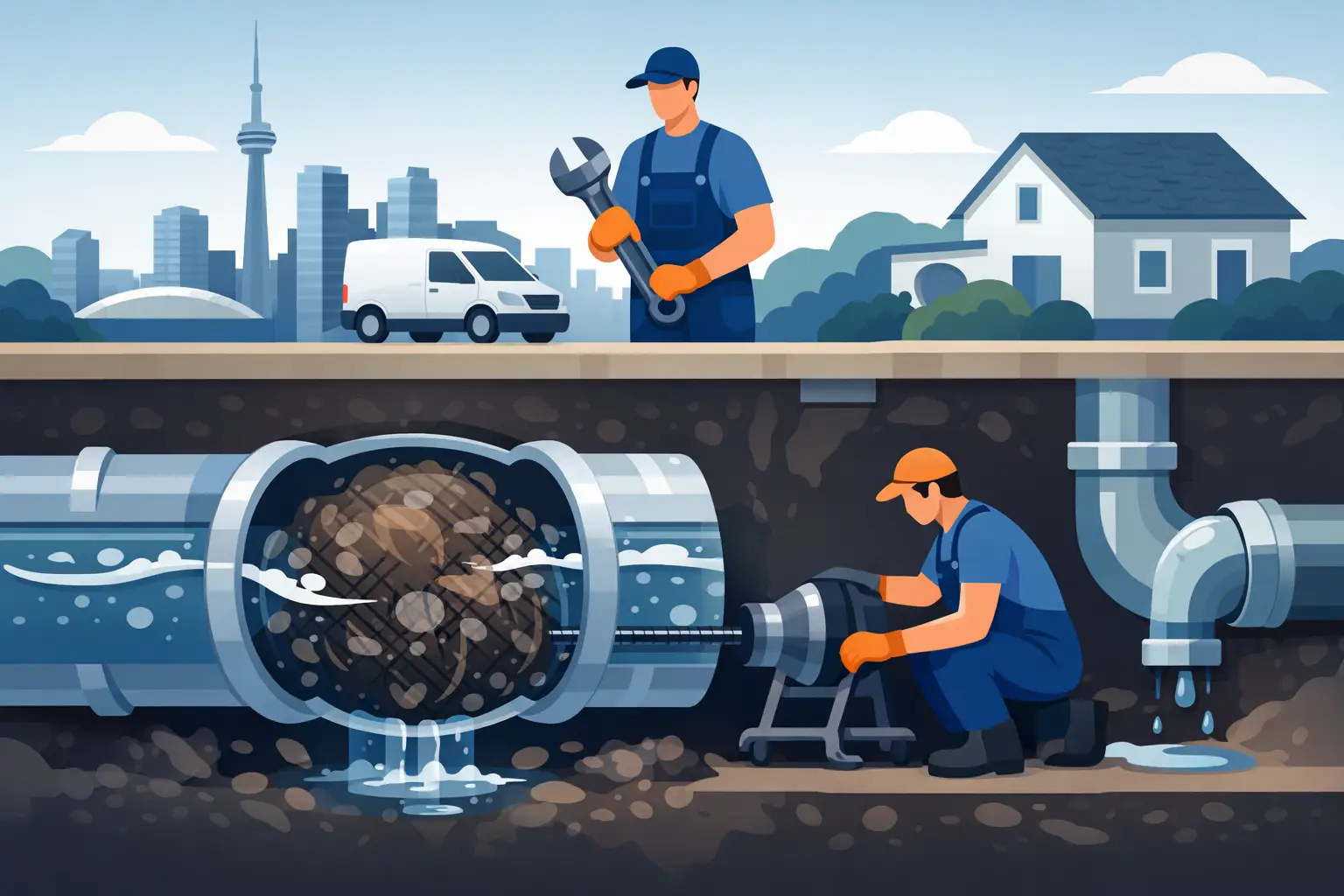 Drain Repair Toronto: When a Clog Is Bigger