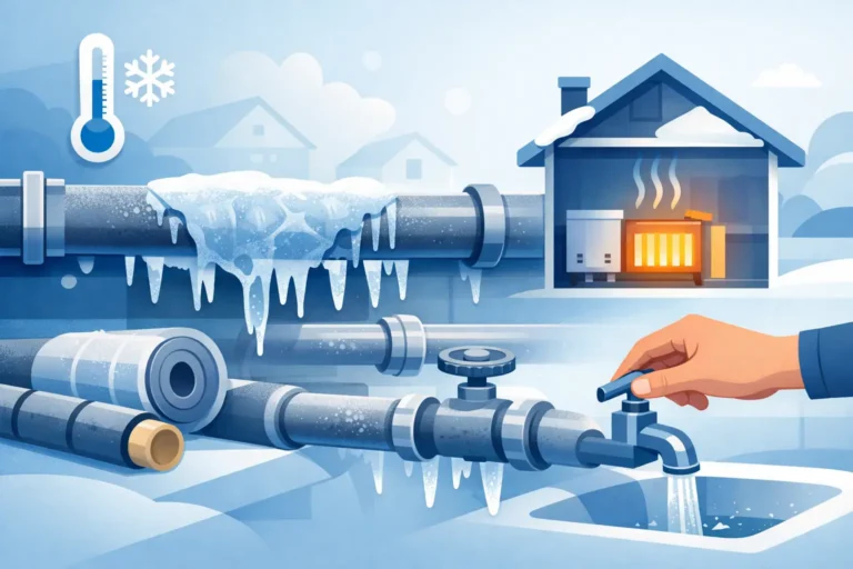 Frozen Pipes: What to Do Before They Burst