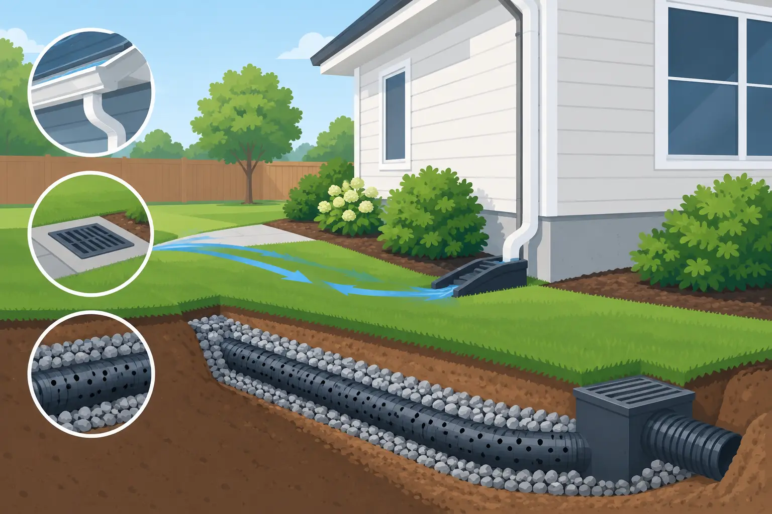 Homeowner Guide to Exterior Drainage Systems