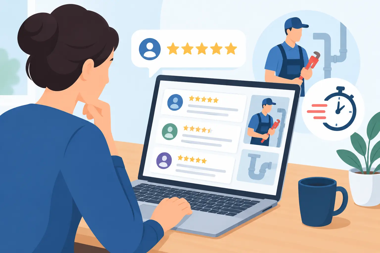 How to Read Emergency Plumber Reviews Fast