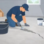 How to Repair Cracked Basement Concrete Floor