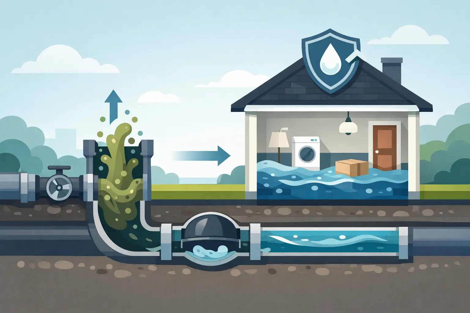How to Stop Sewer Backflow Before It Floods