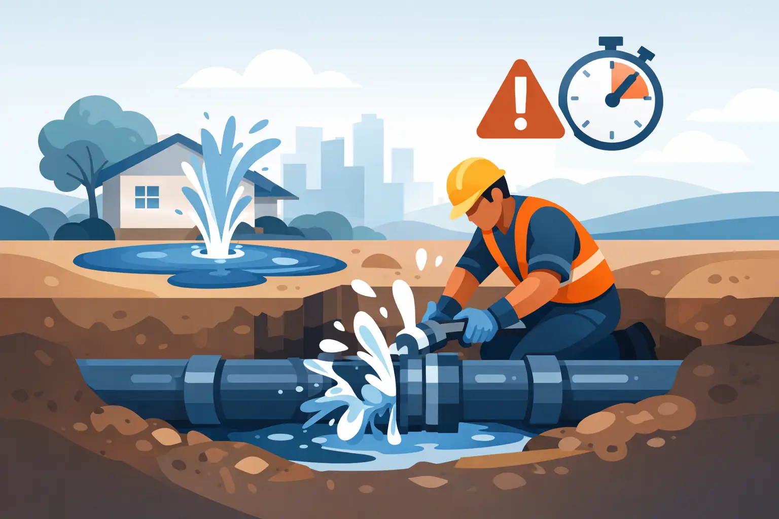 Main Waterline Repair: When You Must Act Fast