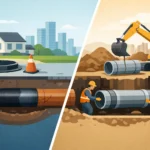 Sewer Patch Versus Replacement: What to Choose