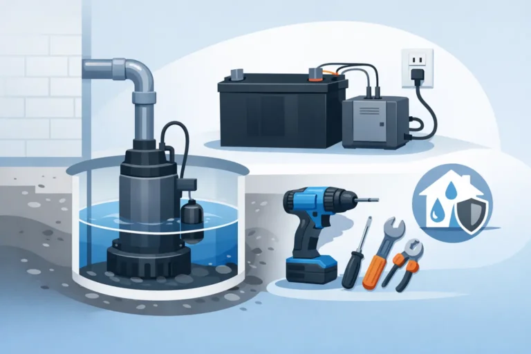 Sump Pump Battery Backup Installation Guide
