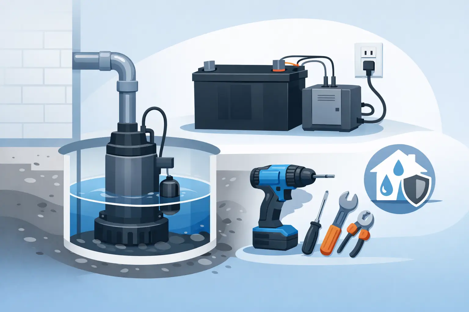 Sump Pump Battery Backup Installation Guide