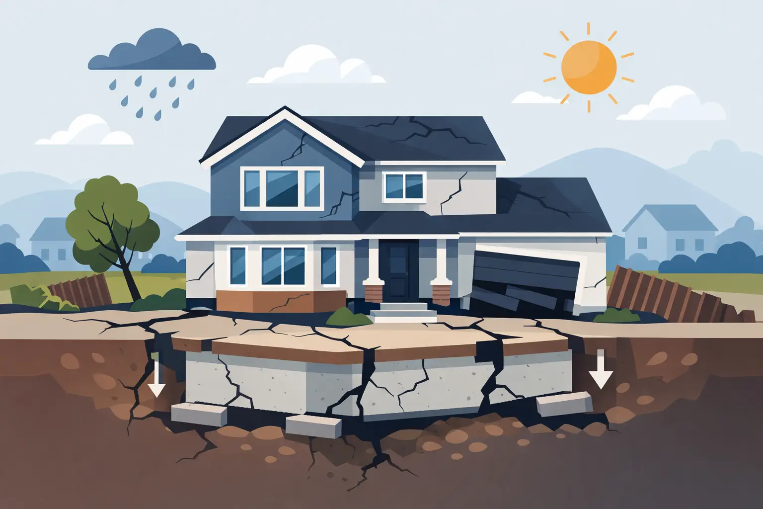 Warning Signs of Foundation Settlement at Home