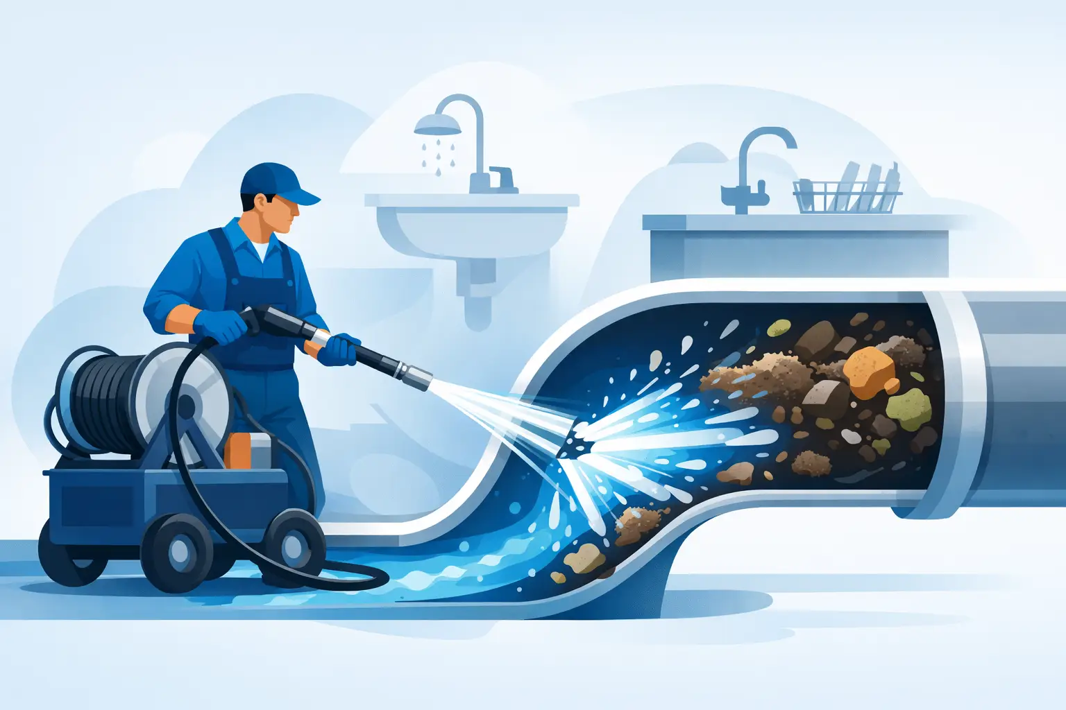 When Hydro Jetting for Clogged Drains Works