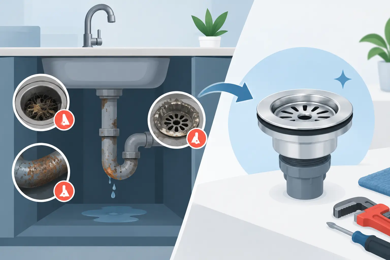 When Should Drains Be Replaced? Warning Signs